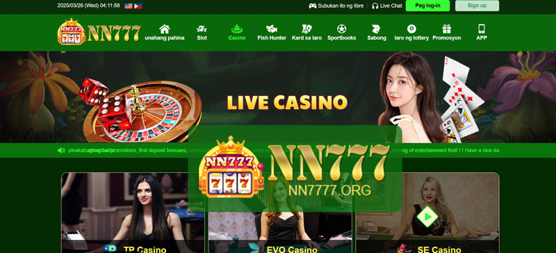 Mobile Access to NN777 Live Casino